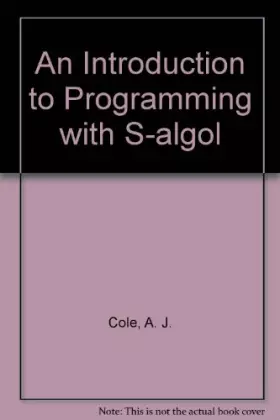 Couverture du produit · An Introduction to Programming with S-algol