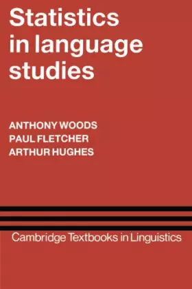 Couverture du produit · Statistics in Language Studies