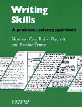 Couverture du produit · Writing Skills Student's book: A Problem-Solving Approach
