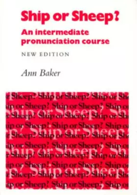 Couverture du produit · Ship or Sheep? Student's Book: An Intermediate Pronunciation Course