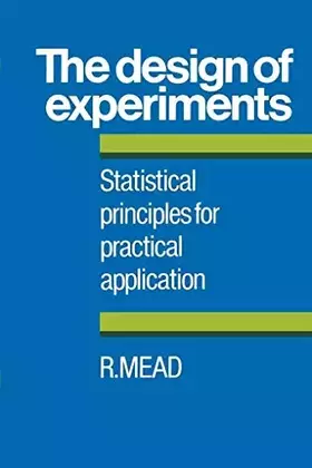 Couverture du produit · The Design of Experiments: Statistical Principles for Practical Applications