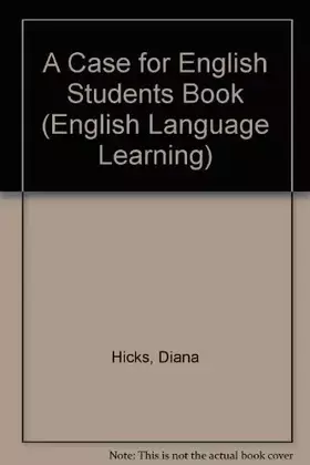 Couverture du produit · A Case for English Students Book
