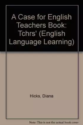 Couverture du produit · A Case for English Teachers Book