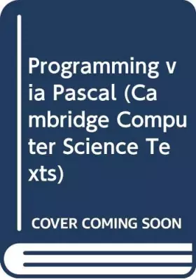 Couverture du produit · Programming via Pascal