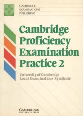Couverture du produit · Cambridge Proficiency Examination Practice 2 Student's book
