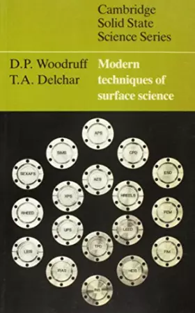 Couverture du produit · Modern Techniques of Surface Science