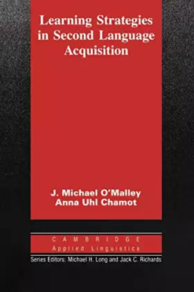 Couverture du produit · Learning Strategies in Second Language Acquisition