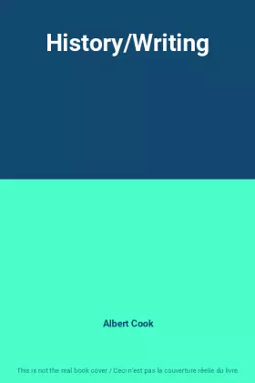 Couverture du produit · History/Writing