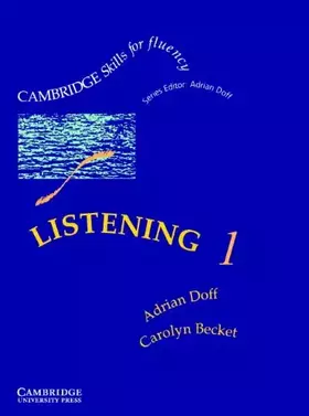 Couverture du produit · Listening 1 Pre-intermediate Student's Book (Cambridge Skills for Fluency)