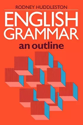 Couverture du produit · English Grammar: An Outline
