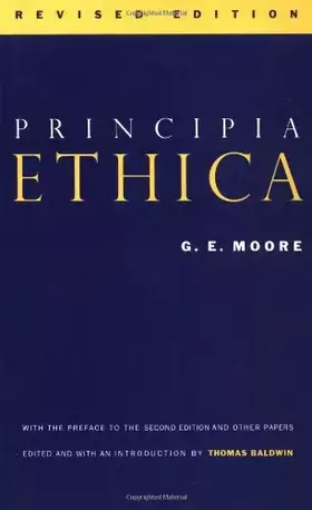 Couverture du produit · Principia Ethica 2ed