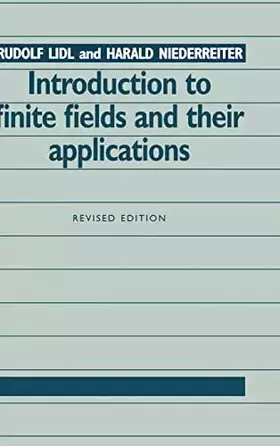 Couverture du produit · Introduction to Finite Fields and their Applications