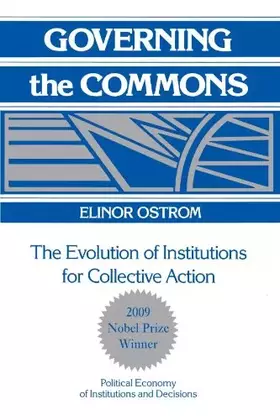 Couverture du produit · Governing the Commons: The Evolution of Institutions for Collective Action