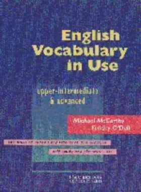 Couverture du produit · English Vocabulary in Use Upper-intermediate & advanced