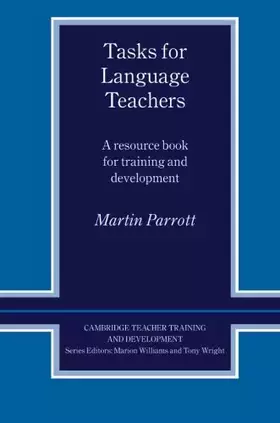 Couverture du produit · Tasks for Language Teachers: A Resource Book for Training and Development