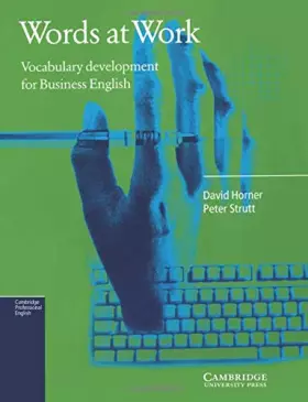 Couverture du produit · Words at Work