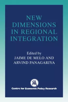 Couverture du produit · New Dimensions in Regional Integration