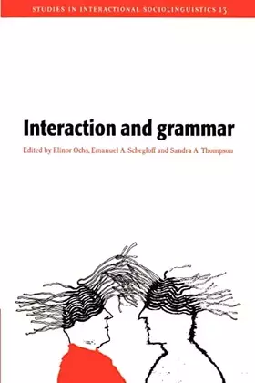 Couverture du produit · Interaction and Grammar
