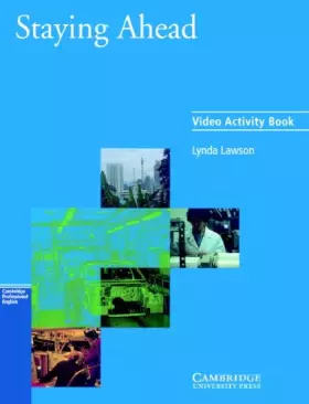 Couverture du produit · Staying Ahead Video activity book