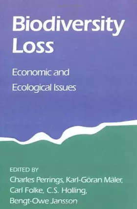 Couverture du produit · Biodiversity Loss: Economic and Ecological Issues