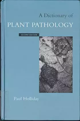 Couverture du produit · A Dictionary of Plant Pathology