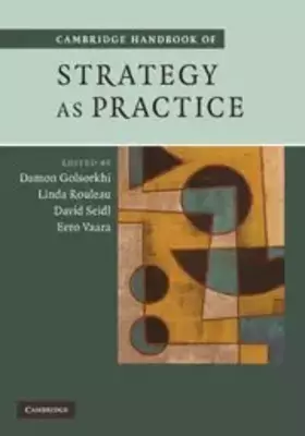 Couverture du produit · Cambridge Handbook of Strategy as Practice