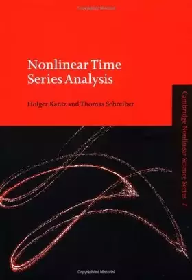 Couverture du produit · Nonlinear Time Series Analysis