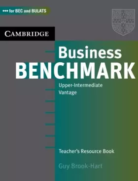 Couverture du produit · Business Benchmark Upper Intermediate Teacher's Resource Book