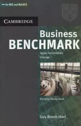 Couverture du produit · Business Benchmark Upper Intermediate Personal Study Book BEC and BULATS Edition
