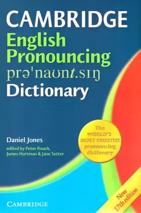 Couverture du produit · English Pronouncing Dictionary