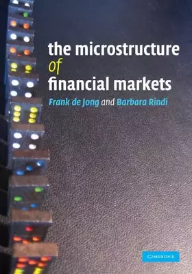 Couverture du produit · The Microstructure of Financial Markets