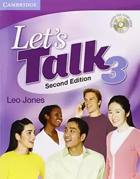 Couverture du produit · Let's Talk Level 3 Student's Book with Self-study Audio CD (Let's Talk Second Edition)
