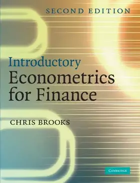 Couverture du produit · Introductory Econometrics For Finance