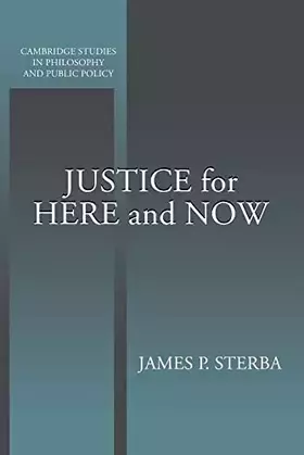 Couverture du produit · Justice for Here and Now