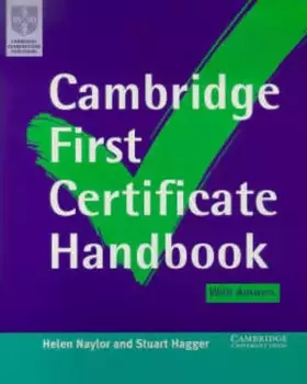 Couverture du produit · Cambridge First Certificate Handbook with Answers