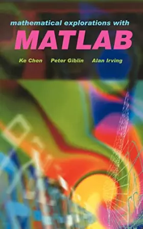 Couverture du produit · Mathematical Explorations with MATLAB