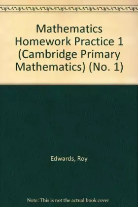 Couverture du produit · Mathematics Homework Practice 1