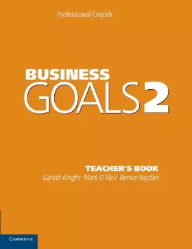 Couverture du produit · Business Goals 2 Teacher's Book