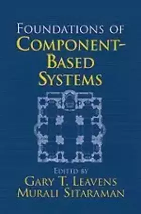 Couverture du produit · Foundations of Component-Based Systems