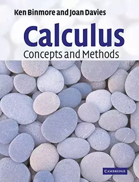 Couverture du produit · Calculus: Concepts and Methods