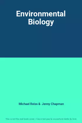 Couverture du produit · Environmental Biology