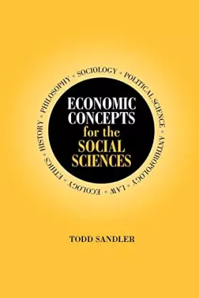 Couverture du produit · Economic Concepts for the Social Sciences