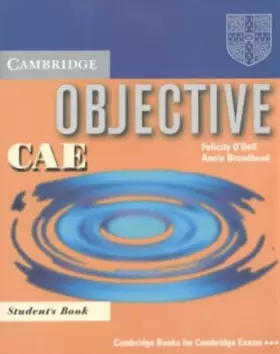 Couverture du produit · Objective CAE Student's Book