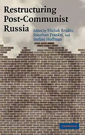 Couverture du produit · Restructuring Post-Communist Russia