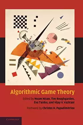 Couverture du produit · Algorithmic Game Theory