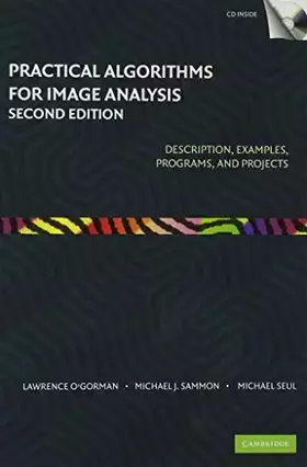 Couverture du produit · Practical Algorithms for Image Analysis with CD-ROM