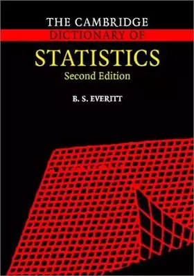 Couverture du produit · The Cambridge Dictionary of Statistics