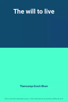 Couverture du produit · The will to live