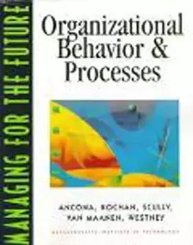 Couverture du produit · Managing for the Future: Organizational Behavior & Processes