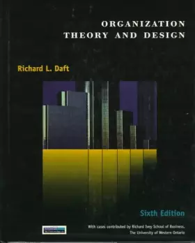 Couverture du produit · Organizational Theory and Design